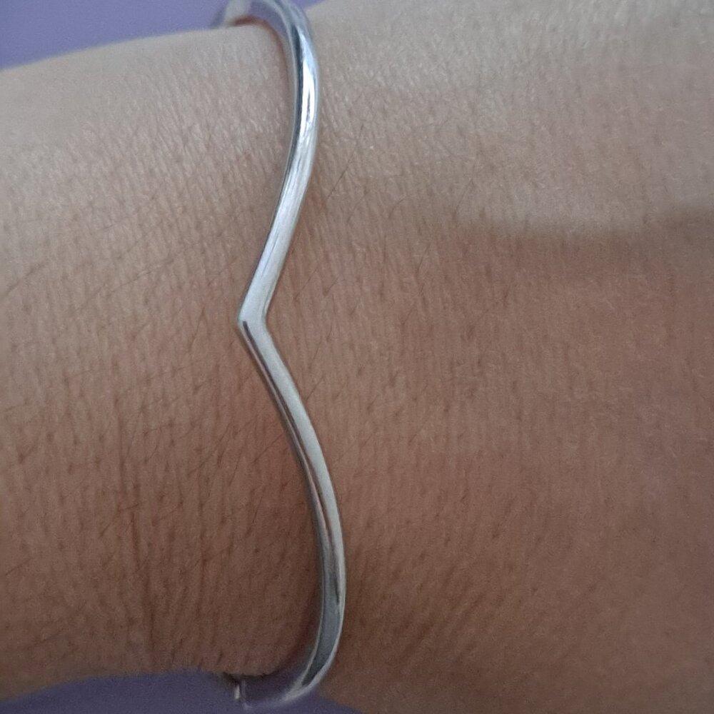 Pandora chevron bangle